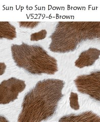 Home on the Range Western Cotton Quilt Fabric Hoffman V5318-700 Brands Brown