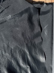 Fabric Ripstop Nylon Black 3yd