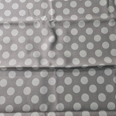 Fat Quarter Gray Bundle 100% Cotton Polka Dots Abd Geometric