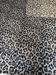 Big Cats, Animal Print, Fabric, Cheetah, Leopard, Panther, 57″ x 127″, 90s