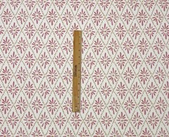 KRAVET MALINA AZALEA SOFT RED GEOMETRIC FLORAL MULTIPURPOSE FABRIC BY YARD 54″W