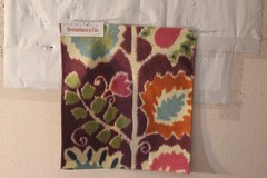 Brunschwig & Fils Rosendal Warp Print Floral Various Colors and Sizes