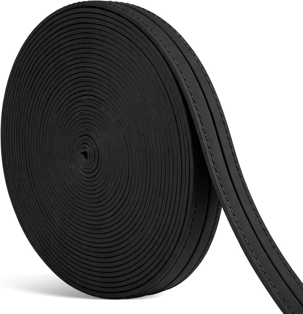 25 Yard Black Vinyl Upholstery Trim Marine Auto Furniture Seat Edge Trim