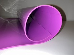 Glossy thick purple vinyl sheet – non-adhesive – craft, DIY 50x40cm