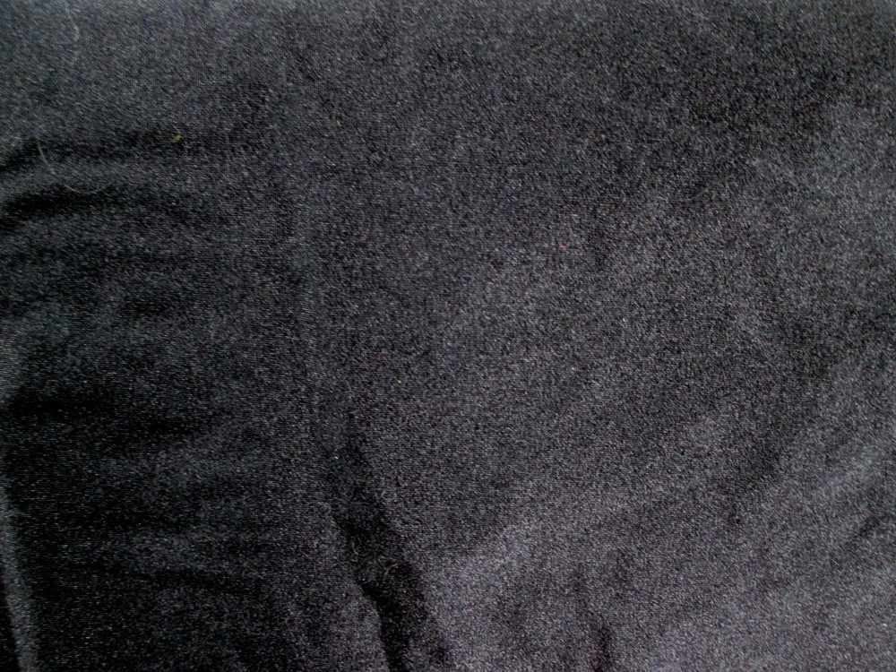 Black Solid Shiny Milliskin 1 Yard 36×60″ 4Way Stretch Spandex Dance Swimwear