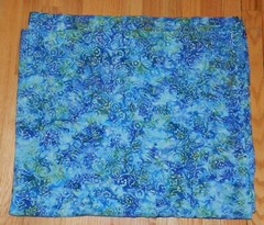 Rayon Floral Apparel Fabric – 43″ x 96″ – Blues, Teals, Greens – Beautiful Drape