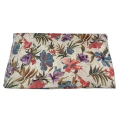 Omega Textile Corp 132×58″ Multicolor Floral Fabric P 5295-9 Tropical Watercolor