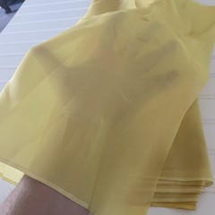 SILK YELLOW & MUSTARD FABRIC 10 Yards x 22 Inches Wide or 360 Inches x 22 Wide