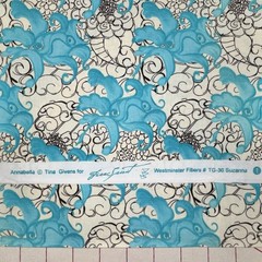 Tina Givens Suzanna Cotton Floral Print Free Spirit Westminster Fibers ~ 2 Yards