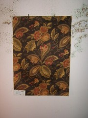 Kravet, Godwit, Floral/Paisley Remnants, 18″ W X 25″ L, Color Brown
