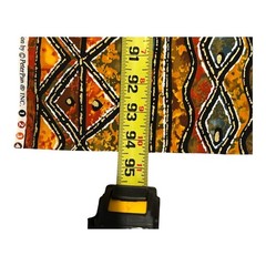 SERENGETI III African Tribal Print Fabric 95×44 Ethnic Upholstery Craft Cloth