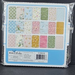 Riley Blake Designs Stardust 5″ Stacker Charm Pack 42pc Floral Cotton Fabric