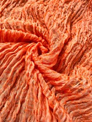 Unique Natural Fabrics: Funky, Sheer, Textured Cotton Linen,Fabric By 2 Meters.
