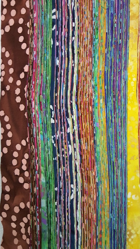 40-2″ MIXED colors, BATIK strips, quilt, cotton fabric-grab bag