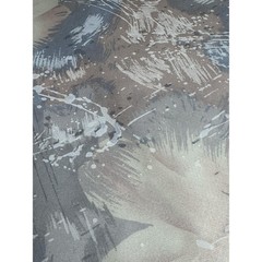 25 Yards Vtg 90’s Stanley King Margin Designs Floral Screenprinted Cotton Fabric