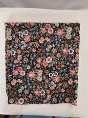 New Jo-Ann Fabrics Fat Quarter Multicolor Floral 100% Cotton Crafts Quilt Sewing