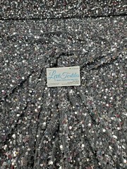 Stretch Velvet with Luxury 5mm Shiny Sequins all over 2-way stretch 58/60” – 15+