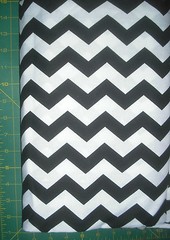Michael Miller “Summer Soiree Chevron Black & White” QUILT FABRIC – BTY