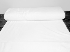 White Sew Lush Fleece Ultra-Soft Texture Fabric, 57” Wide x 15″ Long