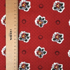 SOULEIADO Le Printemps Cotton Fabric French Provence Floral Elegant Half Meter