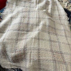 Wool & wool blend remnants fabric patchwork quilting crafts scarf scraps