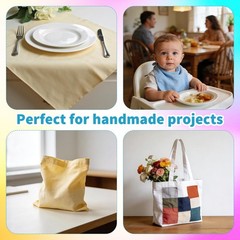 40 PCS 20×20 Inch Solid Color Cotton Fabric Quilting Patchwork Precut Bundles