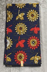 Ankara/Kitenge Fabric from Tanzania, 6 Yards of African Wax Print, 100% cotton