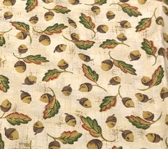 Signature Classics Fabric 27″ x 43″ Oakhurst Textiles Oak Leaf Acorn Cotton