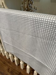 Thibaut Performance Fabric – Darcy in Sterling, 2 Yards Plus Remnant