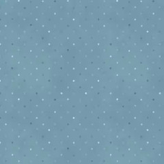 Peppercorn By White Owl Textiles – Stone Blue Scattered Dots #020-525