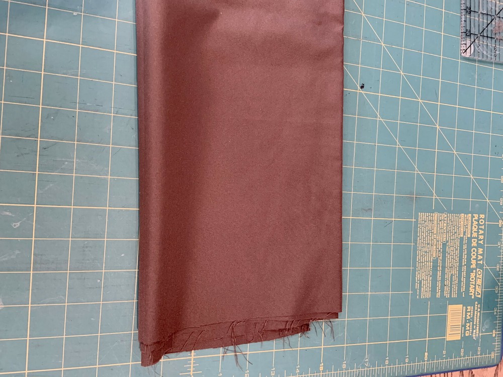 1 Yd X 58″ Brown Silky Lining fabric