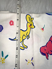 Australian Baby Animal Fabric BTHY 18 x 63″ W Koala Kangaroo Kookaburra Etc
