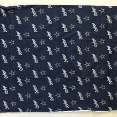 1yd 12” Fabric Traditions Dallas Cowboys NFL 1040 Navy Blue Cotton 58” Wide EOB
