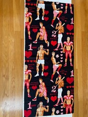 Alexander Henry Fabric Game Of Love 2011 Black RARE OOP 18″ X 44″ New