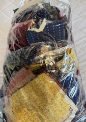 9lbs Cut Quilting Calico Fabric in Various Colors and Size Pcs