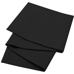 3 PCS 18×21 Inch Black Cotton Fabric Bundles Precut Quilting Material DIY Set