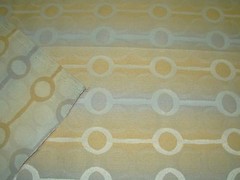9 YDS~MODERN GEOMETRIC~WOVEN UPHOLSTERY FABRIC FOR LESS