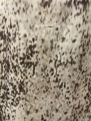Cotton Rayon Blend Abstract Mottled Print Dark Taupe Cream Fabric By The Yd 56″W