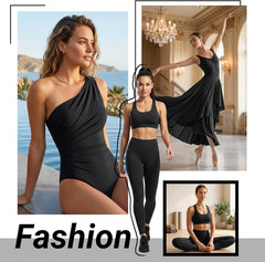 82% Nylon 18% Spandex Fabric 5 Yards 59 Inch Wide Black | Swimsuit Activewear Fa