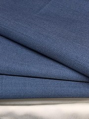 $28 for 2Yards,Cloudy Blue 50%Wool Cavalry Twill For Jacket.pants.skirt&Hat #152
