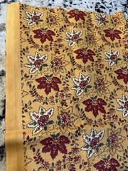 VTG South of France French Decorweight Fabric Cotton 19.5” X 35” Yd