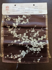 Vintage Lot 16 Silk Brocade Sample Cataloges Made in Hong Kong 9X7