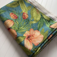 Covington Fabric Tropical Floral Upholstery 8 Yards x 56″ W Indoor Outdoor