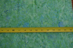 By 1/2 Yd, Green Lavender Blue Cotton Batik, Indonesia, Anthology/Indonesia/B915