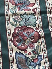 11 Yards Waverly Jacobean Floral Home Decor Fabric Henry Ford Museum Towne Hall