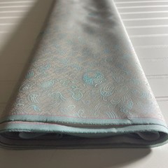 SILK MULTICOLOR FABRIC 6 Yards x 22 Inches Wide or 216 Inches x 22 Wide