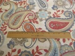 Richloom Solarium Indoor Upholstry Fabric Floral Paisley 2yd 35″ x 56 2019
