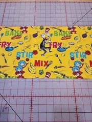 Seuss Chef, 1/4 yd. (9″ x 44″) Fabric Bundle, 9 Prints, 2 yds., 9 in .