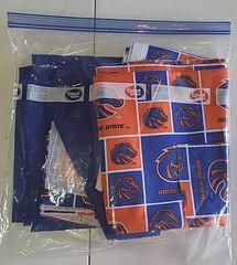 Sport Teams Fabric Lot NBA College Football Hockey Yards Remnant Craft Project
