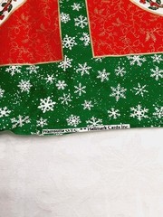 Wamsutta Hallmark Fabric 12 yds 17 In x 44 CHRISTMAS Holiday Norman Rockwell